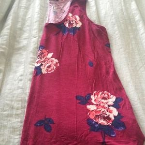 Maurices Floral Tank Top 1X